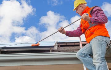 Brownston soft wash roof cleaning